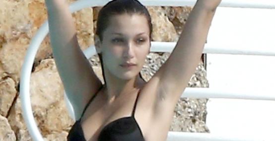 Bella Hadid szaleje w bikini na Lazurowym Wybrzeżu